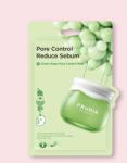 Frudia Green Grape Pore Control Mask sebo-szabályozó szöveti maszk zöldszőlő kivonattal - 20 ml / 1 db