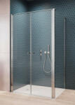 Radaway Eos DWD+S II szögletes zuhanykabin 110x70 átlátszó (4189)