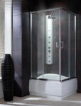 Radaway Premium Plus C1700 szögletes zuhanykabin 80x80 barna (43)