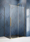 Radaway Furo Gold KDJ szögletes arany zuhanykabin 150x90 átlátszó jobbos (5840)