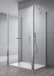 Radaway Eos DWD+2S II szögletes zuhanykabin 120x70 átlátszó (5598)
