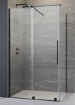 Radaway Furo Black KDJ szögletes fekete zuhanykabin 160x100 átlátszó jobbos (5967)