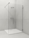 Radaway Euphoria Walk-in V zuhanyfal 80 átlátszó (3326)