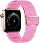 Phoner Dew Apple Watch csatos fonott szövet szíj, 49/45/44/42mm, rózsaszín - speedshop