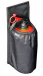 Carpassion Tűzoltókészülék tartó táska 1Kg-os készülékhez, tépőzáras fekete CP40200