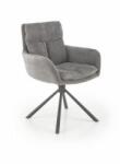  Scaun Bucatarie Si Dining Pivotant K495 Stofa Gri