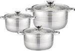 BOHMANN Set de oale din inox Bohmann, 6 piese (BH 1241-6)