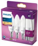 Philips К-кт 3бр. LED крушки Philips B35 E14/5, 5W/230V 2700K (P5399)