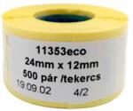 DYMO Etikett DYMO Label Writer 12x24 mm 1000 db/tekercs (11353ECO)