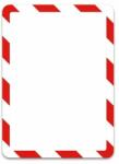 DJOIS Mágneses tasak DJOIS Magneto biztonsági A/4 piros-fehér 2 db/csomag (F194923) - robbitairodaszer