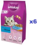 Whiskas Adult 6x1, 4 kg hrana uscata completa pentru pisici adulte cu ton delicios