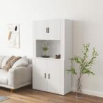 vidaXL Dulap înalt, alb, lemn compozit (3185351) Comoda