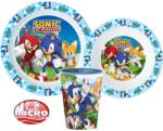 Javoli Sonic étkészlet, micro műanyag szett 260 ml pohár (STF11125)