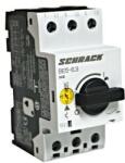 Schrack Motorvédő kapcsoló 4, 0-6, 3A, 3 pólusú (BE506300)