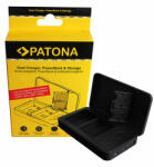 PATONA - incarcator Dublu SONY FZ100, Power bank si suport carduri Incarcator baterii