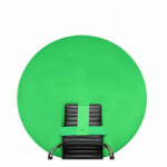 Caruba Caruba, Fundal pliabil pentru scaun, Verde, 142cm