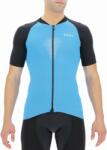 UYN Granfondo OW Biking Man Shirt Short Sleeve Jersey Danube Blue/Blackboard XL (O101971-K479-XL)
