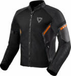 Rev'it! Jacket GT-R Air 3 Black/Neon Orange 2XL Geacă textilă (FJT307-1510-XXL)
