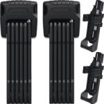 ABUS Bordo Granit X-Plus 6500K/90 BK SH Twinset hajtogatható kerékpár lakat szett (10061499-01)