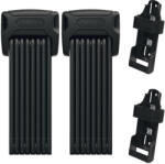 ABUS Bordo BIG 6000K/120 BK SH X-Plus TwinSet hajtogatható kerékpár lakat szett (10067465-01)