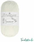 Scheepjes Organicon 202 Soft Cloud - törtfehér biopamut