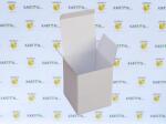Szidibox Karton Csomagoló doboz, önzáró, postai kartondoboz 100x100x125mm fehér (SZID-00658)