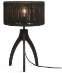 IT'S ABOUT ROMI Lampa de masa eco din iuta Iguazu 3-legs bl/30x16, bl (IGUAZU/T/AP/B/3016/B)