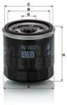Mann-filter Filtru ulei MANN-FILTER W 6031 (W 6031) - automobilus