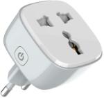 Ldnio Смарт контакт LDNIO SCW1050, 220V, 10A, Wi-Fi, Tuya Smart, Бял - 40297