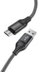 BOROFONE Cablu de Date si Incarcare Borofone BX56 Delightful USB la MicroUSB 1m 2.4A Negru
