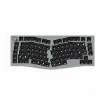 Keychron Q10 QMK Custom Mechanical Keyboard Barebone ISO Knob Silver Grey US (Q10-F2)