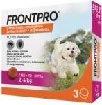  3tablettától : FRONTPRO® rágótabletta (2-4 kg) 11, 3 mg; 1db tabletta , 3tablettánkénti léptethető . A fotó illusztráció