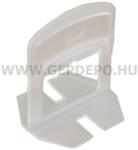 BauTool ékes szintező kapu 2 mm, 13-20 mm lapokhoz (100db/cs) (1501204100)
