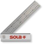 Sola Quattro állítható derékszög, rozsdamentes, 250x170mm (r) (56017001)