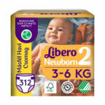 Libero Newborn 2 Mini 3-6 kg 312 db