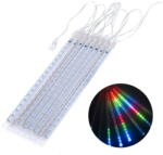 MACLEAN Lumini LED solare Maclean, lungime 2, 4 m, 144 LED-uri, 8 țurțuri RGB, mod țurțuri care căde, baterie Li 800 mAh, MCE412 (MCE412) - vexio