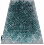My carpet company kft Modern De Luxe 626 Geometriai, Gyémánt - Szürke / Zöld 140X190 cm Szőnyeg (GR4350)