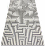 My carpet company kft Szőnyeg SPRING 20421332 labirintus szizál, hurkolt - krém / szürk (B1248)