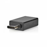 Nedis USB-C Adapter | USB 3.2 Gen 1 | USB-C Dugasz | USB-A Aljzat | 5 Gbps | OTG | Nikkelezett | Fekete | Boríték (CCGP64915BK)