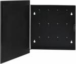 vidaXL Casetă pentru chei cu tablă magnetică, negru, 35 x 35 x 5, 5 cm (322777)