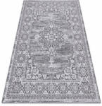 My carpet company kft Fonott sizal szőnyeg LOFT 21213 szürke / ezüst / elefántcsont 140 (DEV1450)