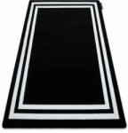  Hampton Fekete-Fehér Csíkos Szőnyeg - 200x290 cm (GR2934)