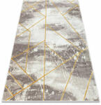 My carpet company kft CORE szőnyeg 1818 Geometriai - Structural, két szintű, elefántcsont / arany 140x190 cm (AT4200)