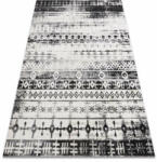 My carpet company kft Modern szőnyeg MUNDO E0592 etnikai szabadtéri bézs / fekete 180x270 cm (BA204)