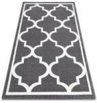 My carpet company kft Sketch szőnyeg - F730 szürke / fehér Lóhere Marokkói Trellis 180x (GR2167)
