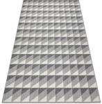  Geometrikus Szőnyeg - Szürke - 200x290 cm (B1292)