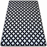 My carpet company kft Sketch szőnyeg - F757 krém/fekete- Gyémánt 140x190 cm (GR1688)