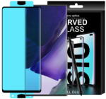 Hurtel 3D Edge Nano Flexi Glass Hybrid Full Screen Protector with frame for Samsung Galaxy S21+ 5G (S21 Plus 5G) black - pcone