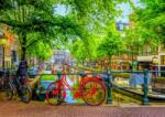 Bluebird Puzzle 90213 - The Red Bike in Amstredam - 1000 db-os puzzle
