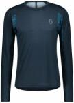Scott Shirt Trail Run Midnight Blue/Atlantic Blue S Tricou cu mânecă lungă pentru alergare
